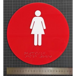 女洗手間牌